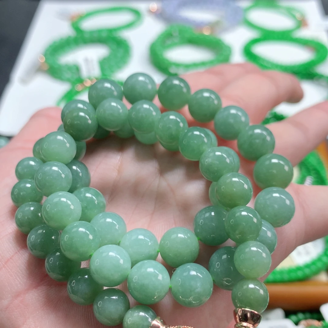 翡翠未镶嵌手链翡翠