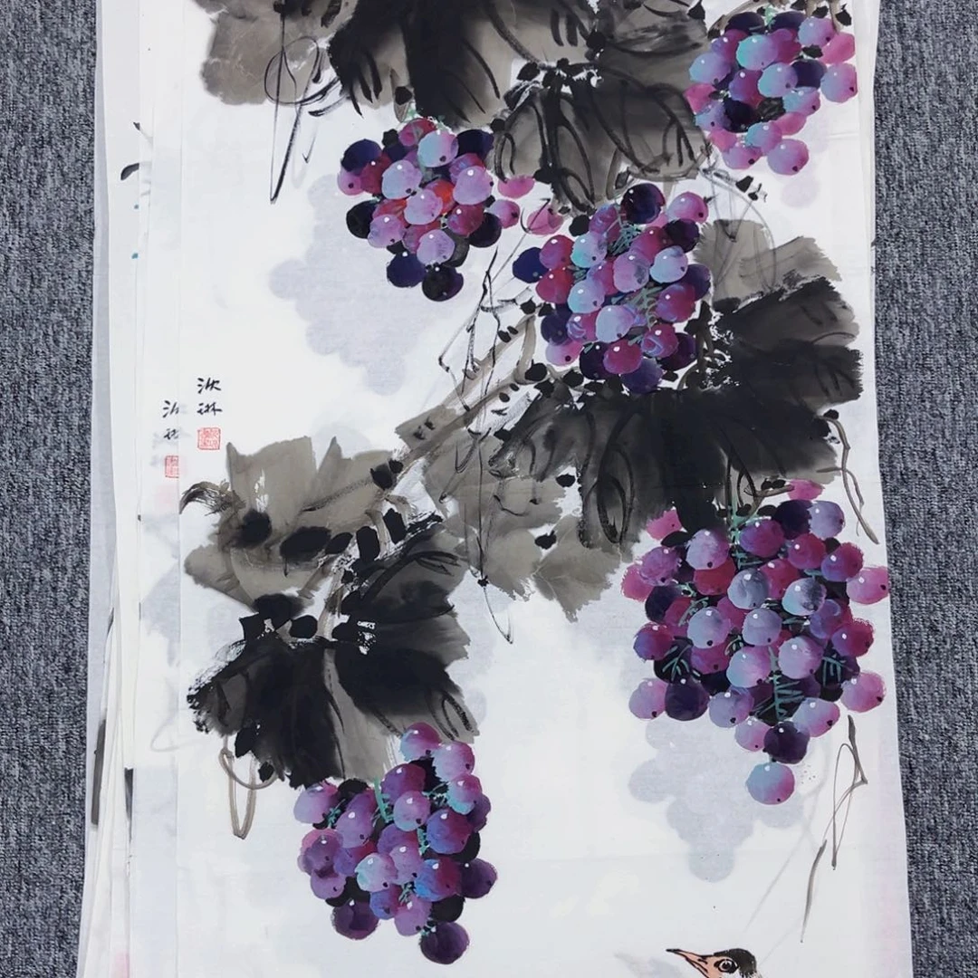 国画绘画沈老师作品100.50