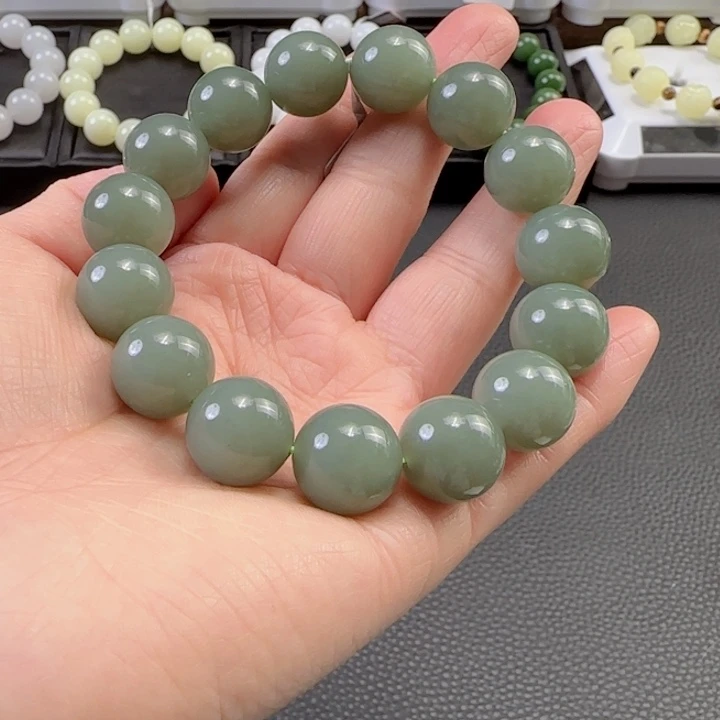 和田玉手链未镶嵌