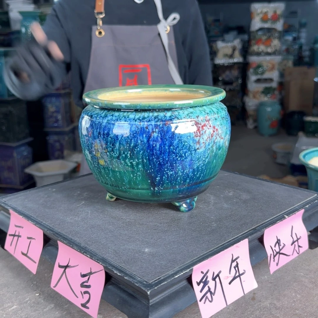 一风堂石湾花盆。