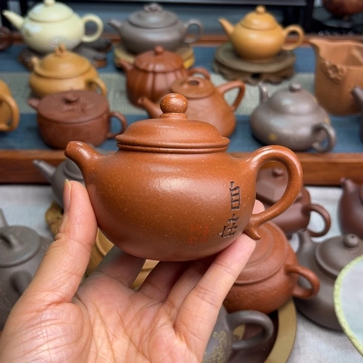 茶壶紫砂手工制作原矿紫砂