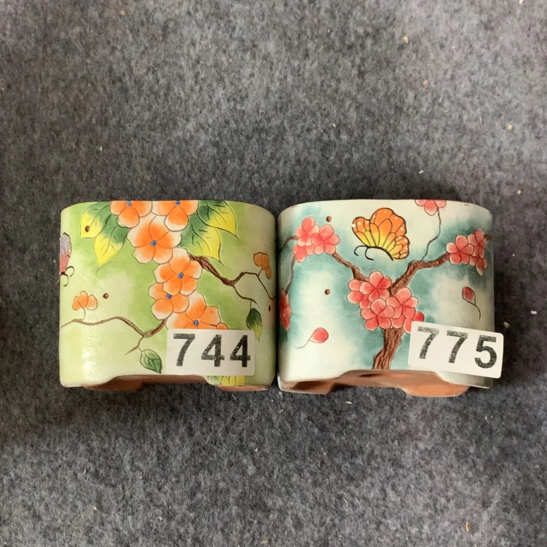 我***?福利瑕疵，手绘花盆