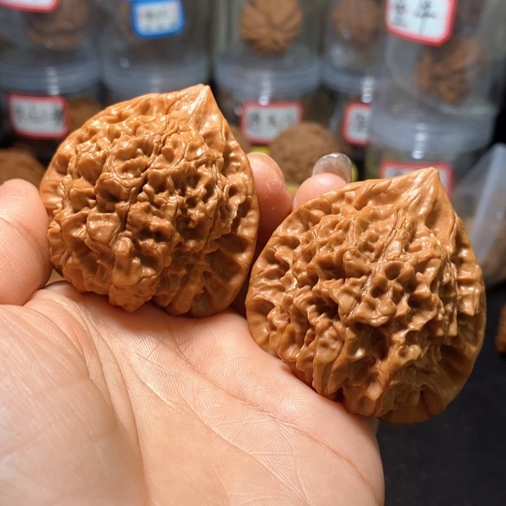 文玩核桃把件官帽全品46尺