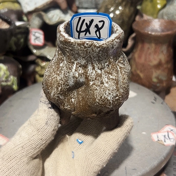 粗陶花盆，现在都手工花盆，现在