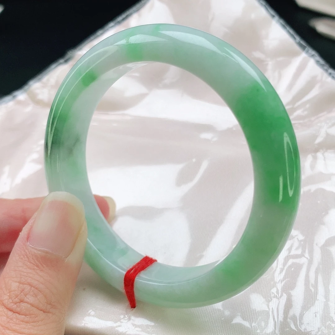 未镶嵌手镯翡翠54+圈4670