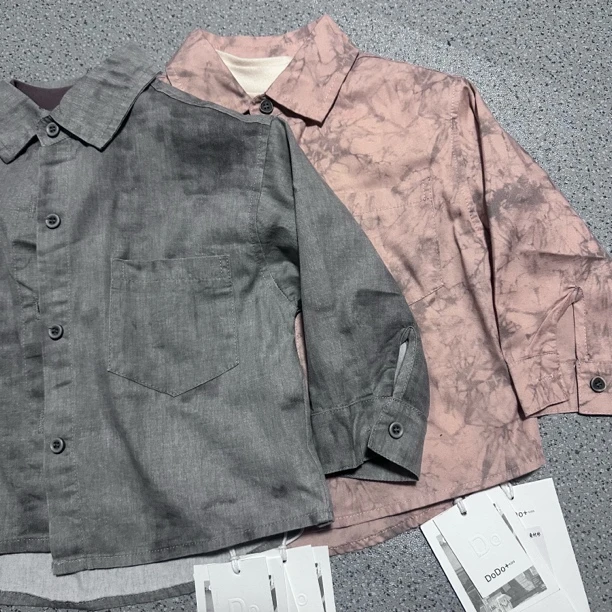 （现货）Q235渣男风晕染衬衫