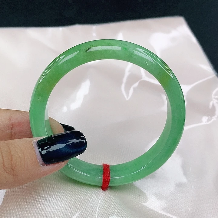 翡翠手镯未镶嵌圈52，1408