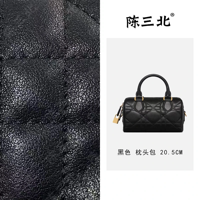 陈三北TF343【D家枕头包】黑色-菱格-新款高级感斜挎百搭女包