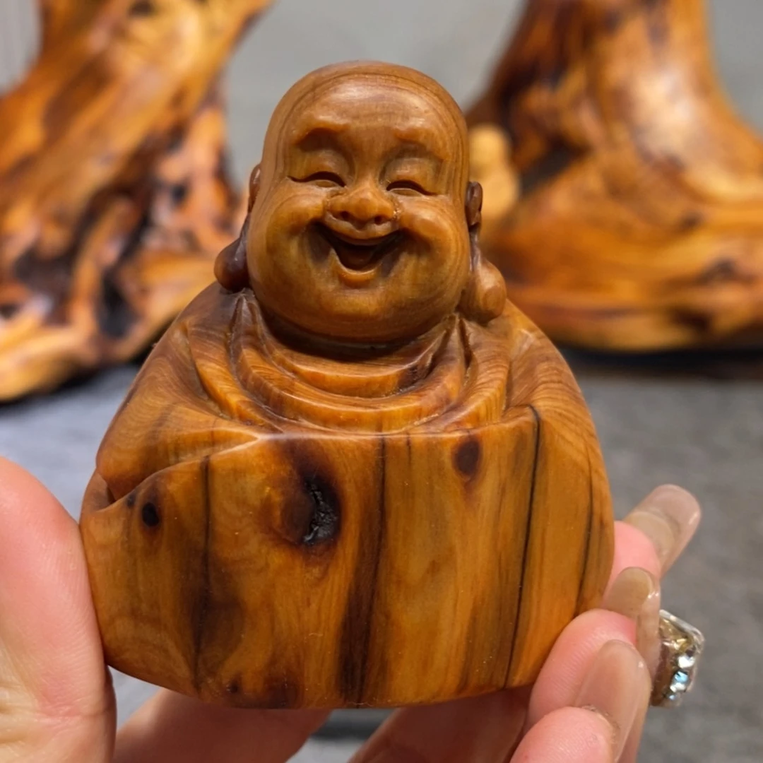 【闪购商品】柏木（崖柏）根雕木雕工艺品摆件创意，满十送一手把件