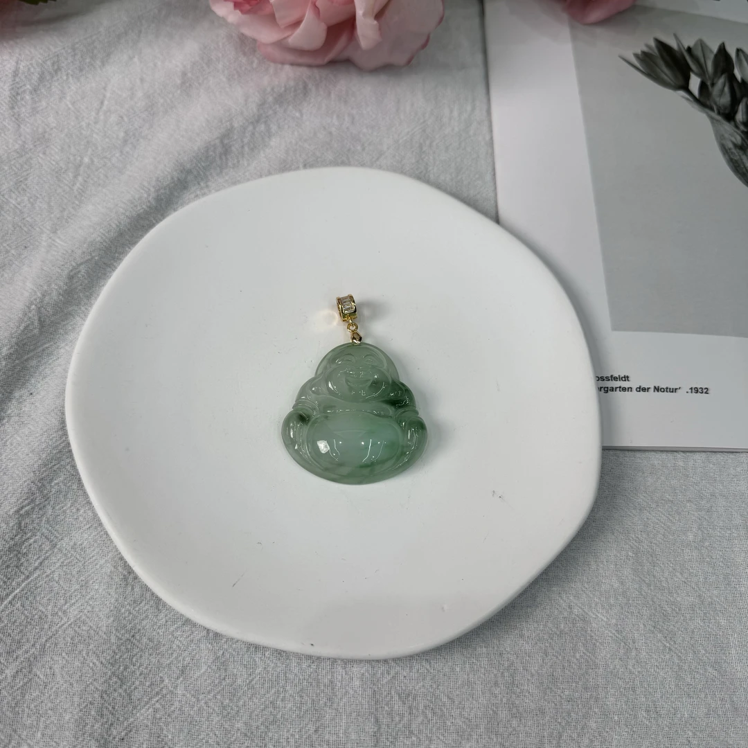 高定珠宝佛公吊坠RX1497S000218