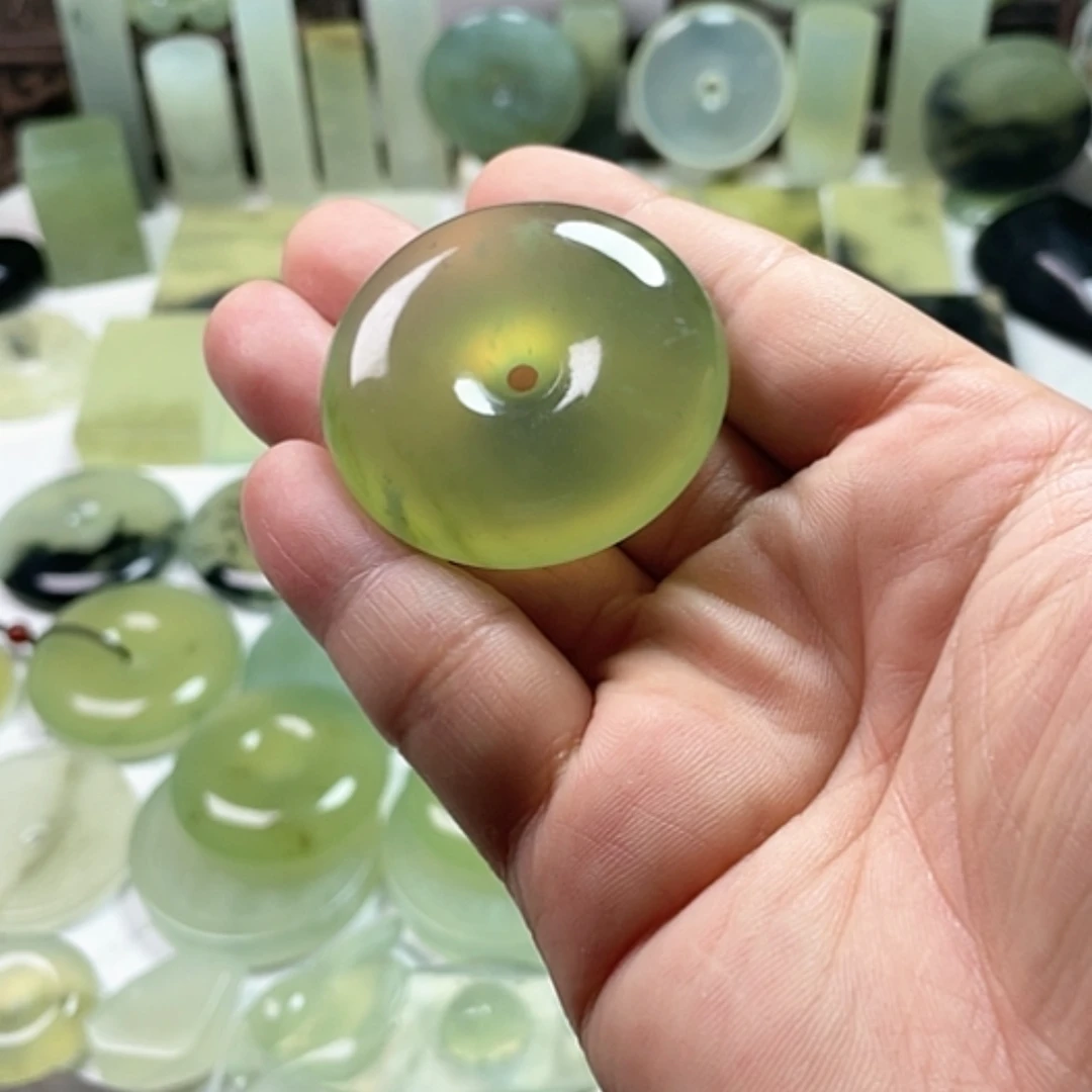 【闪购商品】未镶嵌岫玉挂件云*