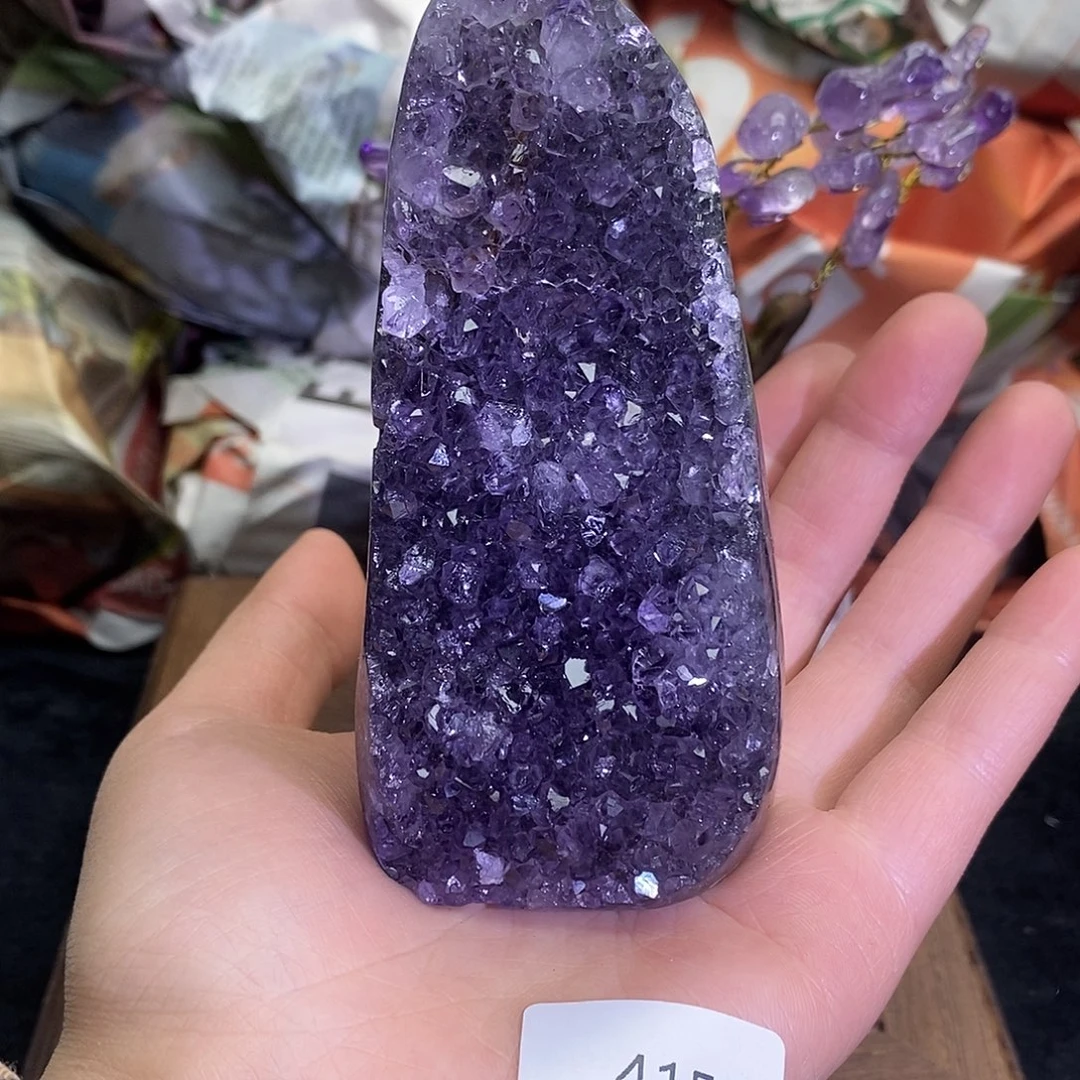 大型摆件（非配饰）紫晶未镶嵌