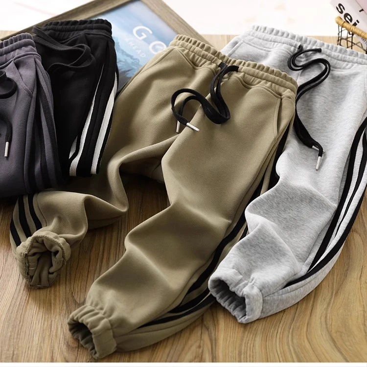 （清版不补）裤春秋款2025新款儿童拉条休闲裤长裤宽松中大童帅气