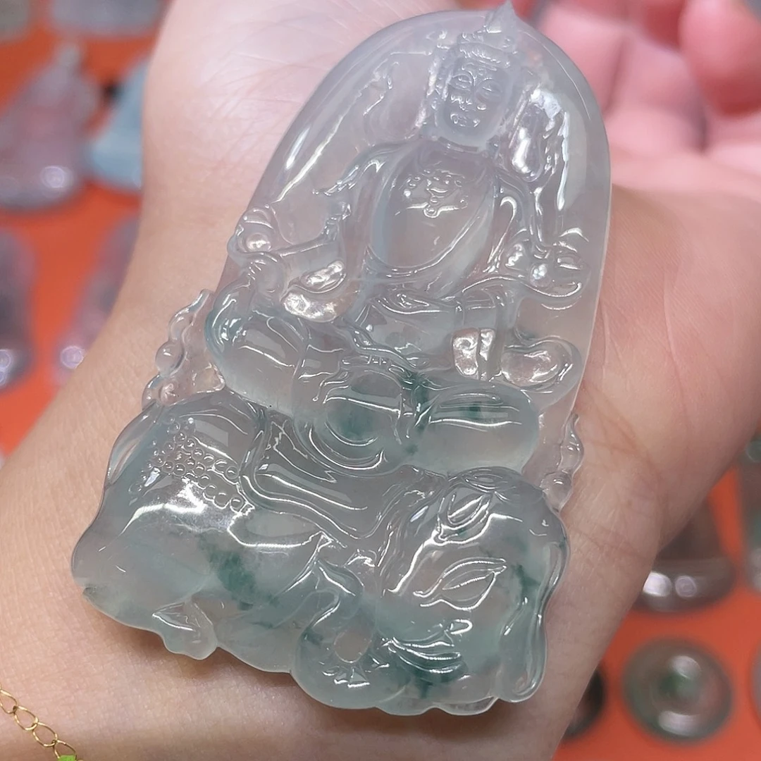 颈饰未镶嵌翡翠普贤an