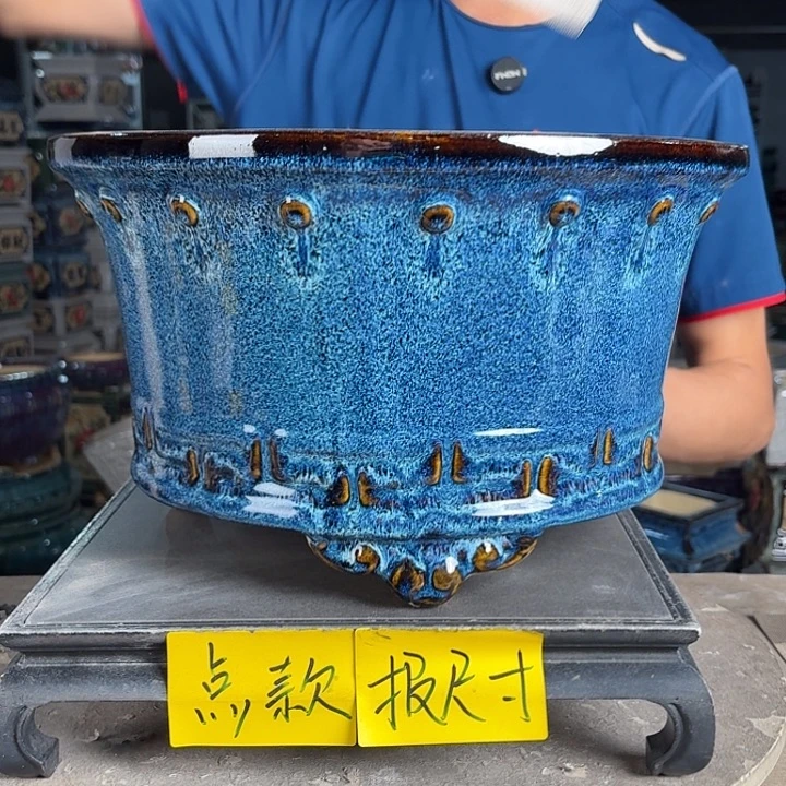 一风堂石湾花盆 内29*16