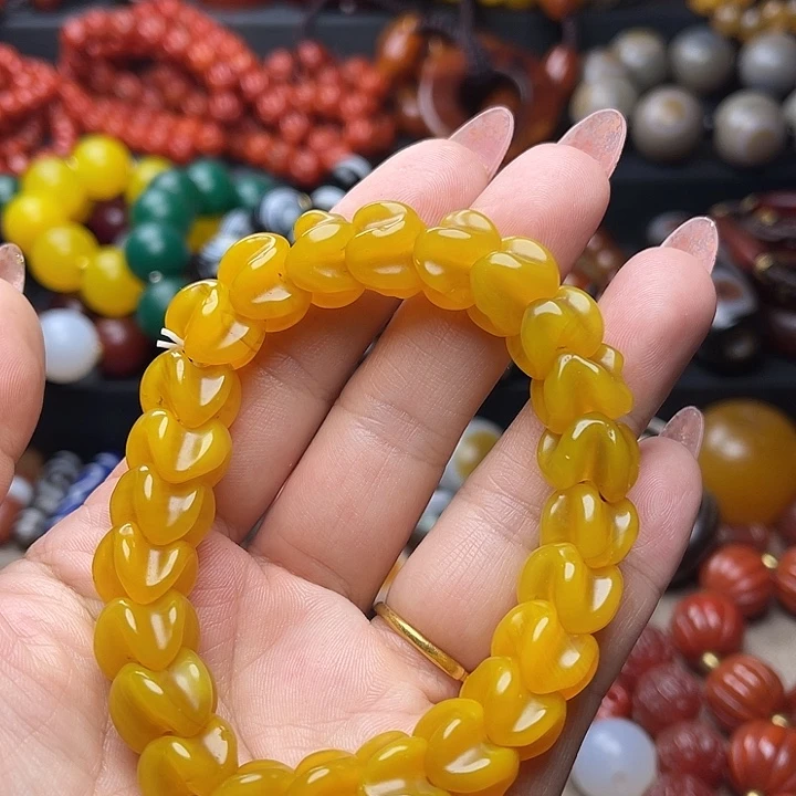 玛瑙/玉髓手链未镶嵌
