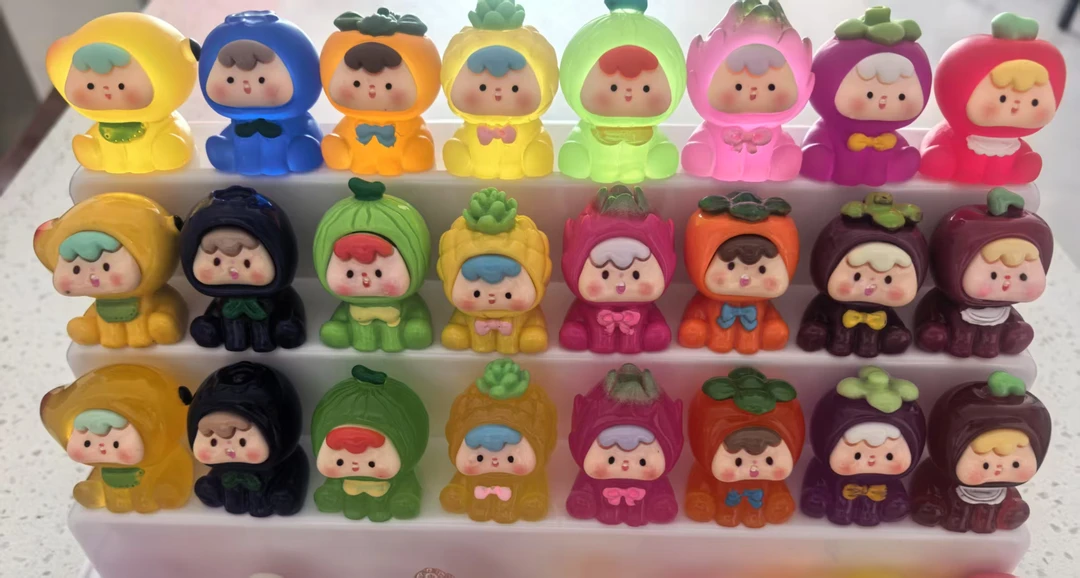 四代水果崽崽DIY树脂盲袋对对碰