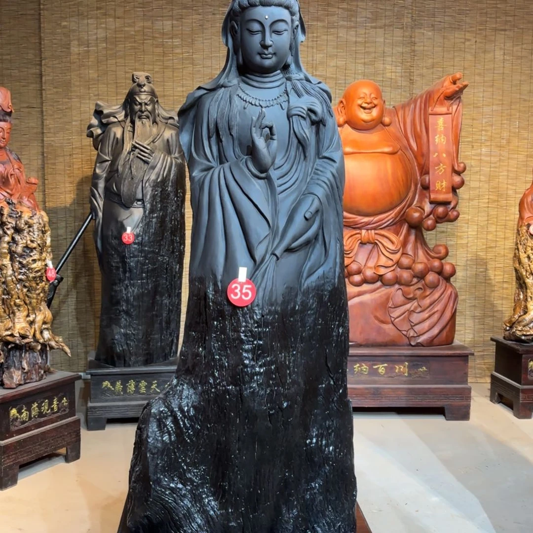 济****阴沉木阴沉木观音228 78 58（不上楼不入户）