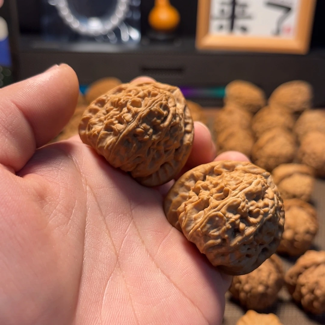 金***蚕手串/手链核桃1白狮子