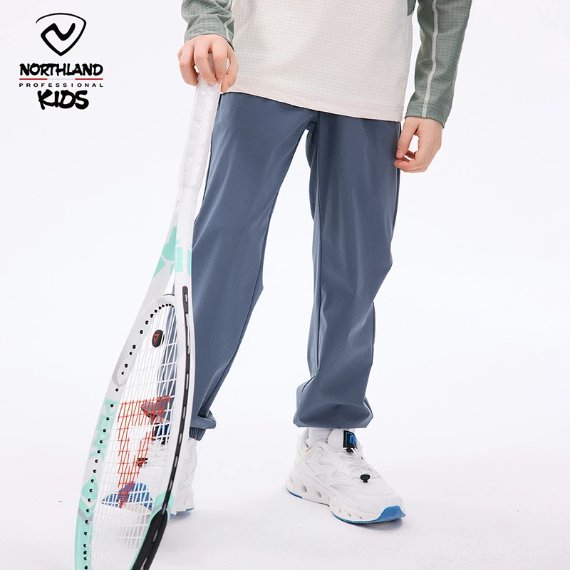 诺诗兰儿童冰丝速干裤男女款男童速干裤透气轻薄弹力CO145221