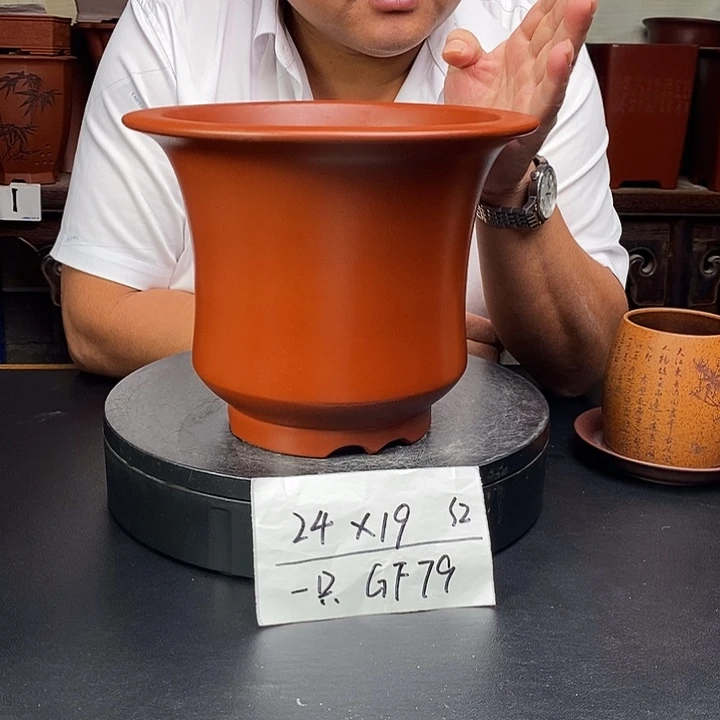 花盆紫砂货号一只GF79