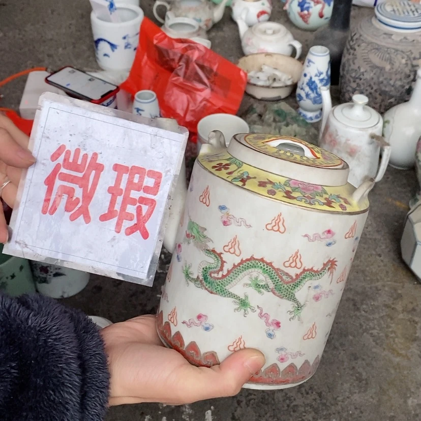 【闪购商品】瓷片人**赌景德镇现代工艺品