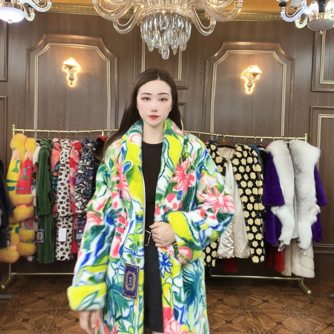 貂皮大衣时尚潮流