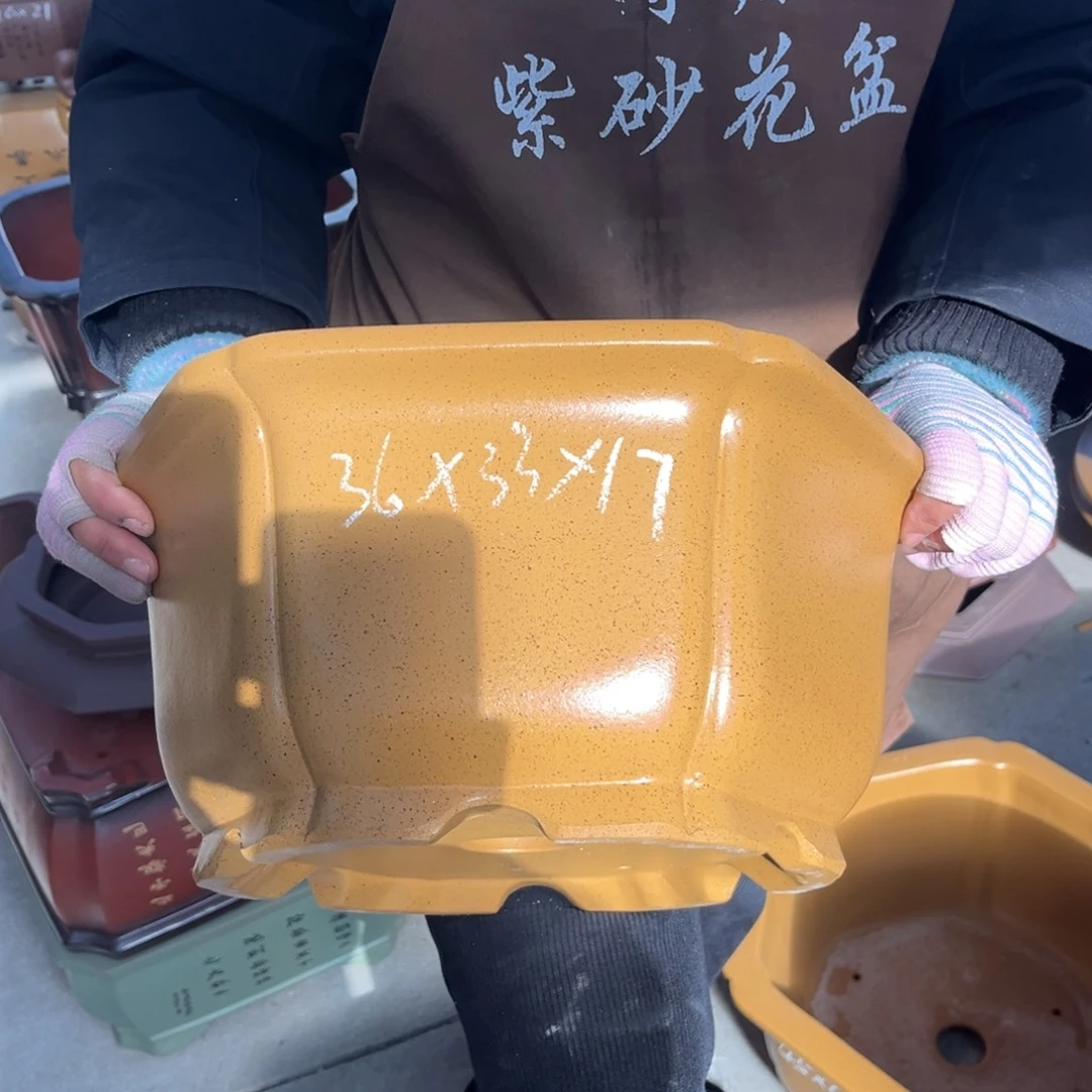 紫砂花盆盆景艺术