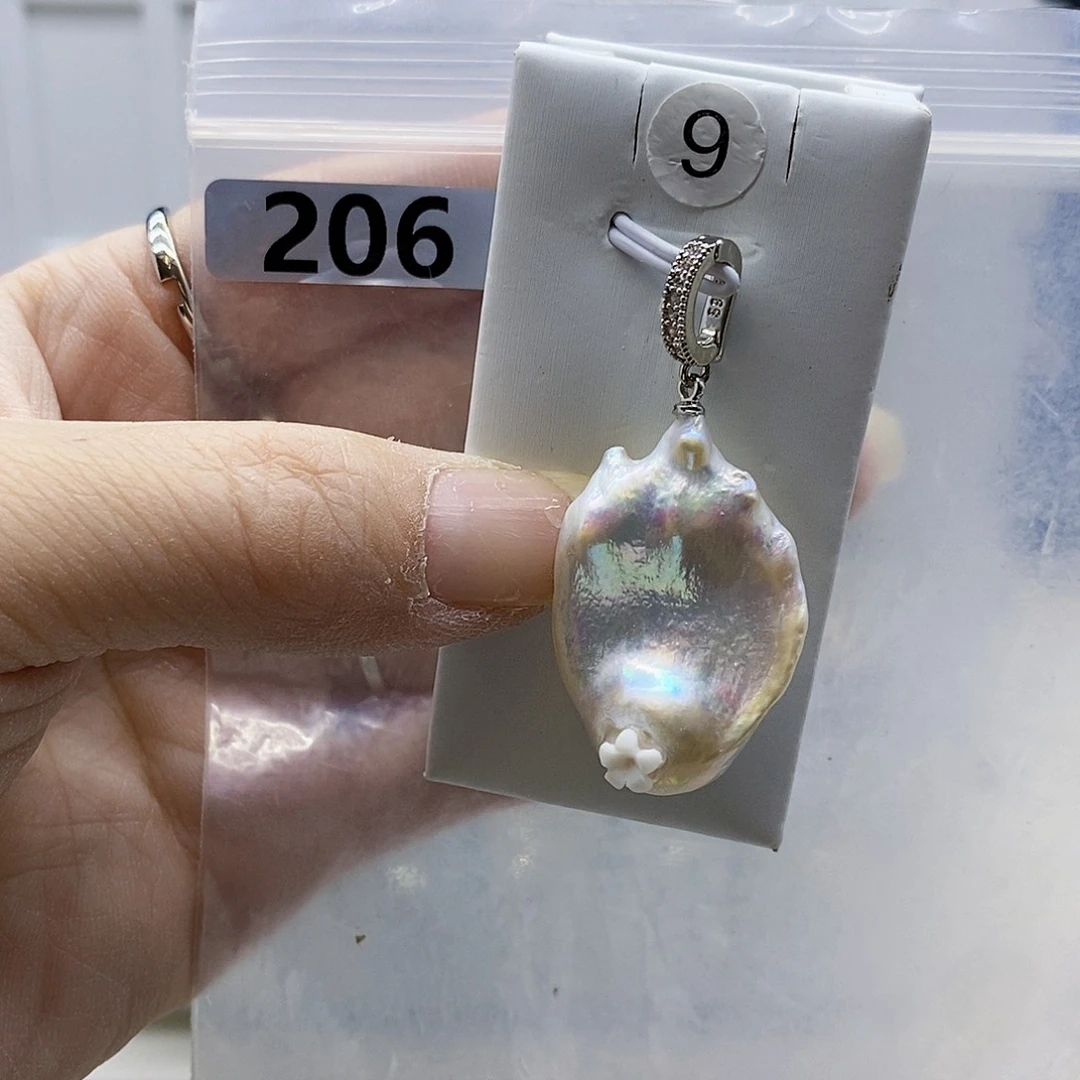 颈饰合金淡水珍珠