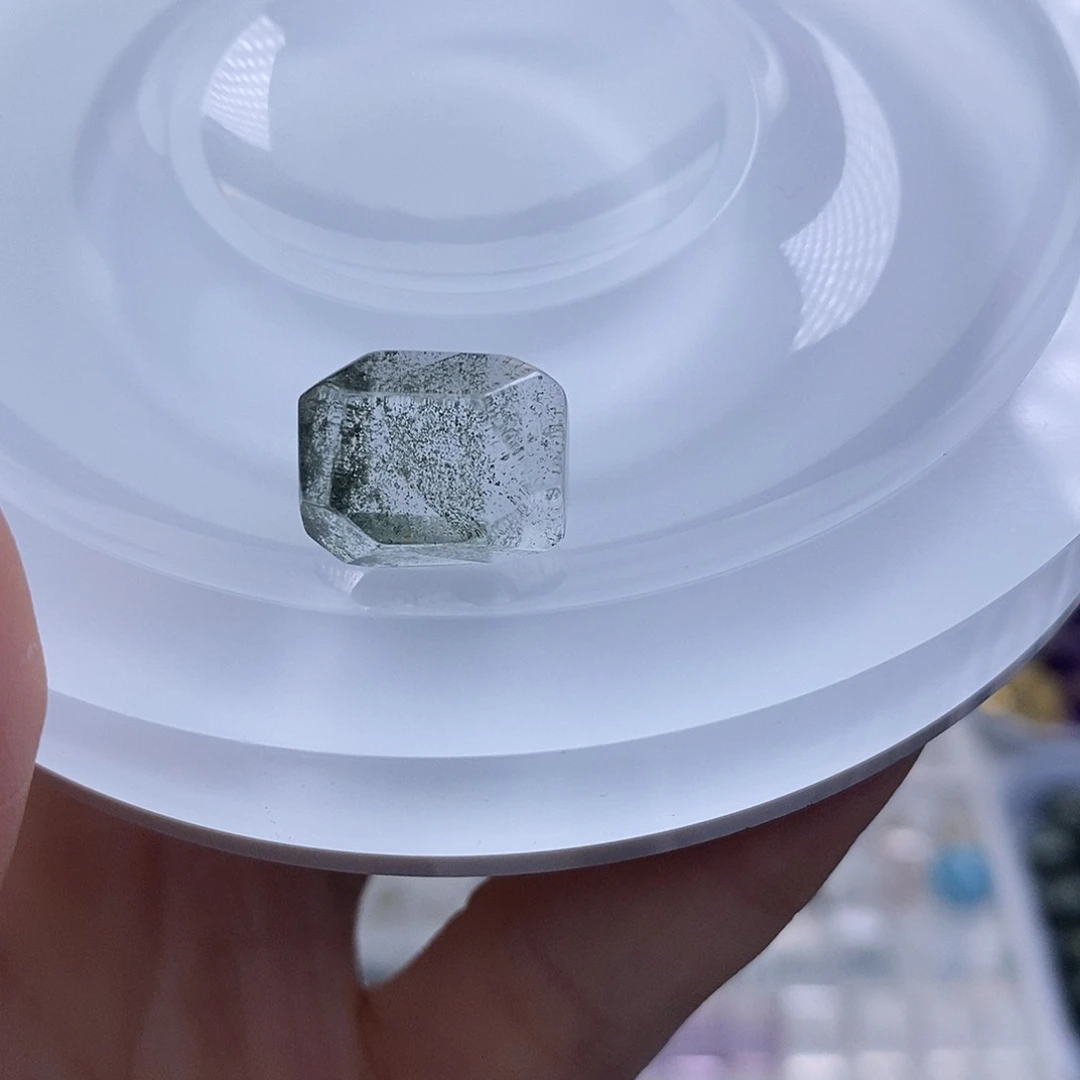 咕***叫水晶手链未镶嵌天然水晶定制打孔不退换