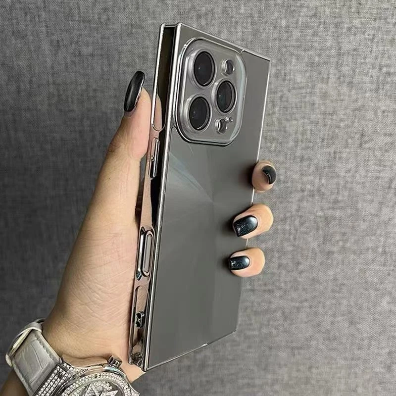 适用苹果17/16promax手机壳带镜头膜iPhone15/14pro防摔13pro方形