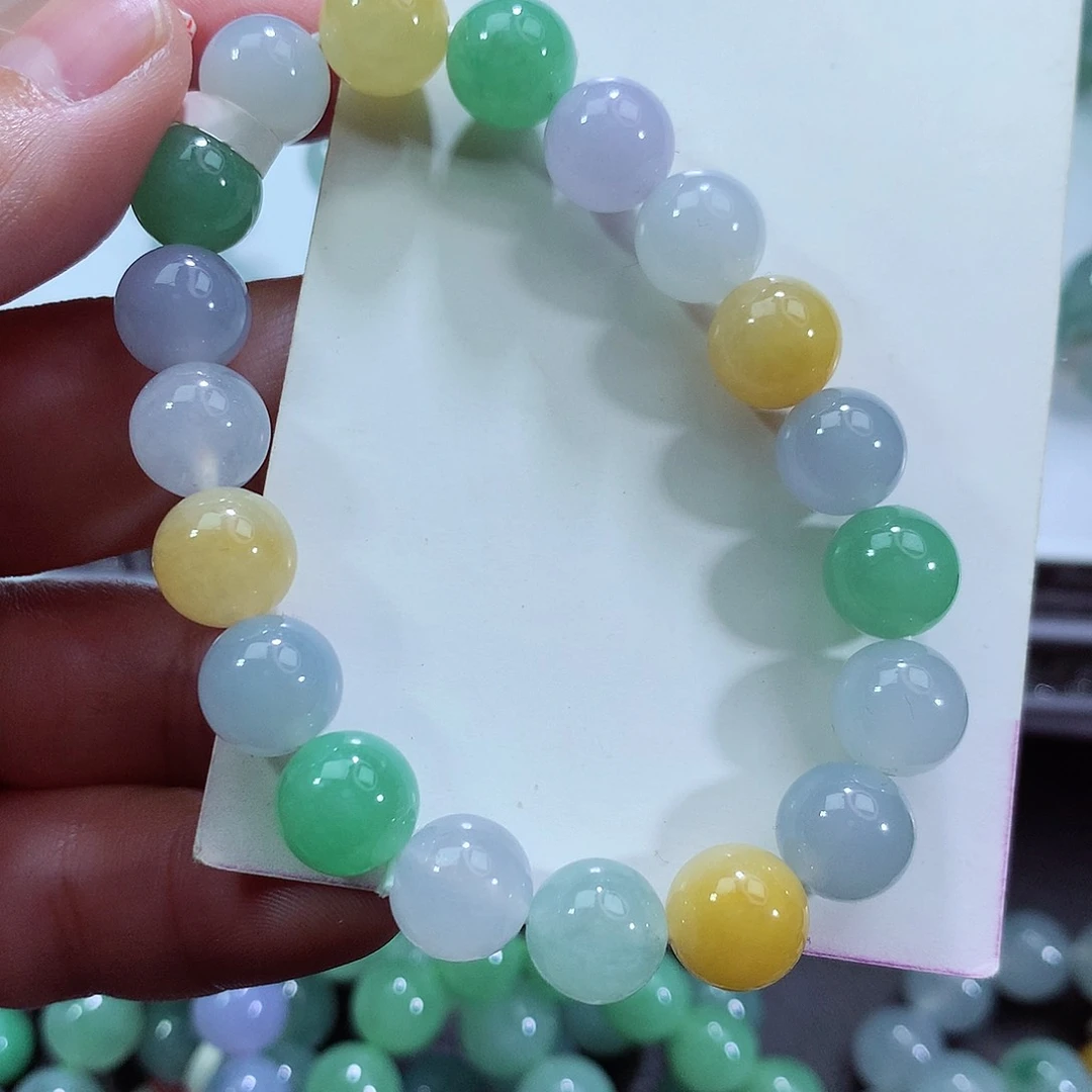 翡翠手链未镶嵌卡10