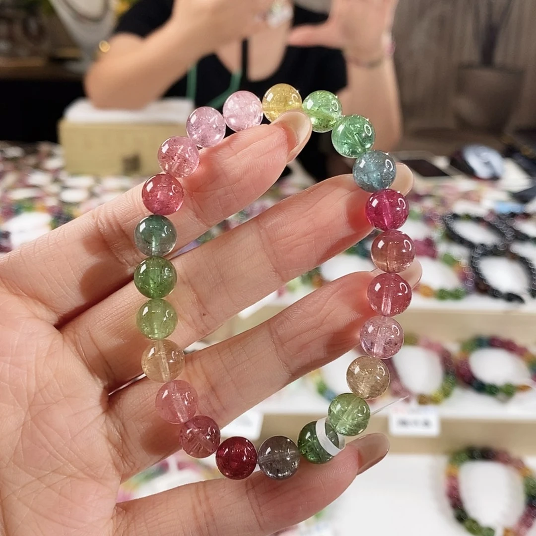 手串未镶嵌碧玺G2428单圈颜色微差