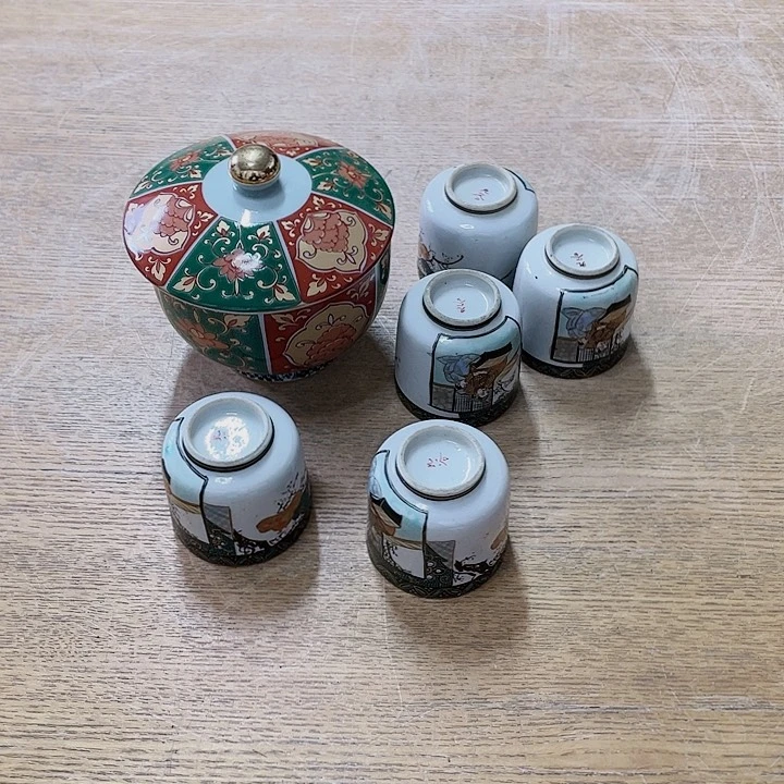 中古回流老物件，老茶杯123