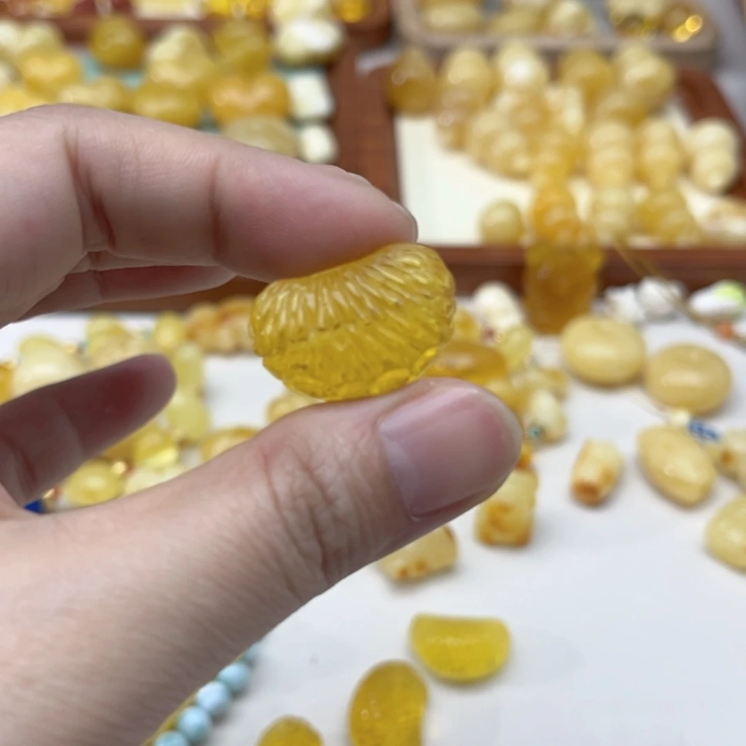 【闪购商品】未镶嵌蜜蜡裸石配饰
