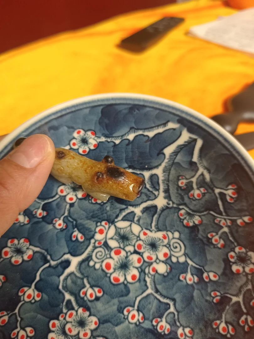 新号开播瓷盘一个