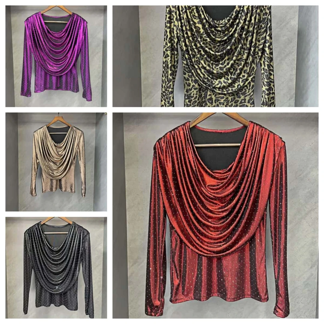 单件小衫内搭打底衫精品服饰大气贵气上档次好搭精美珠光#超5612