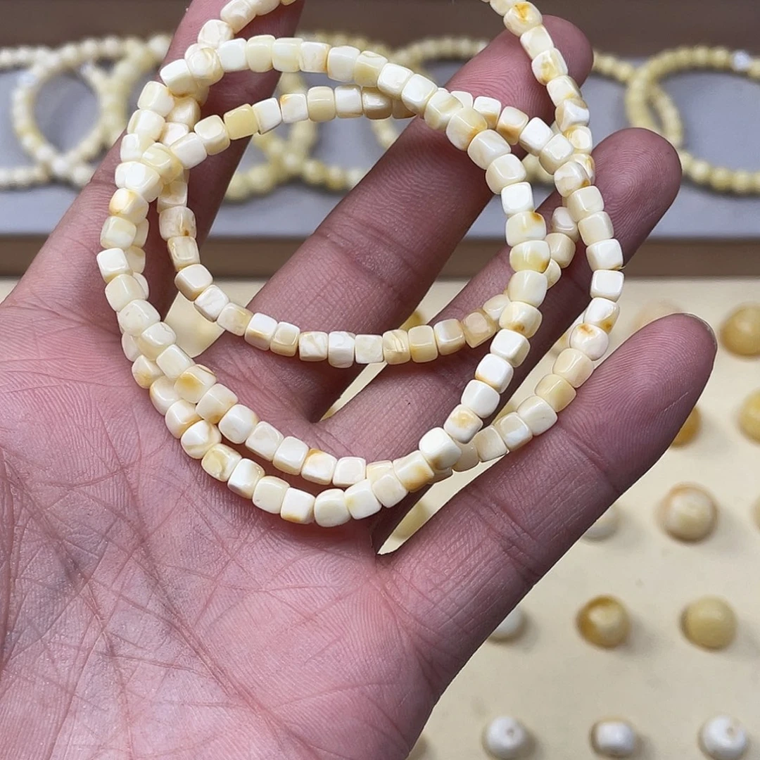 琥珀未镶嵌裸石方糖4.2