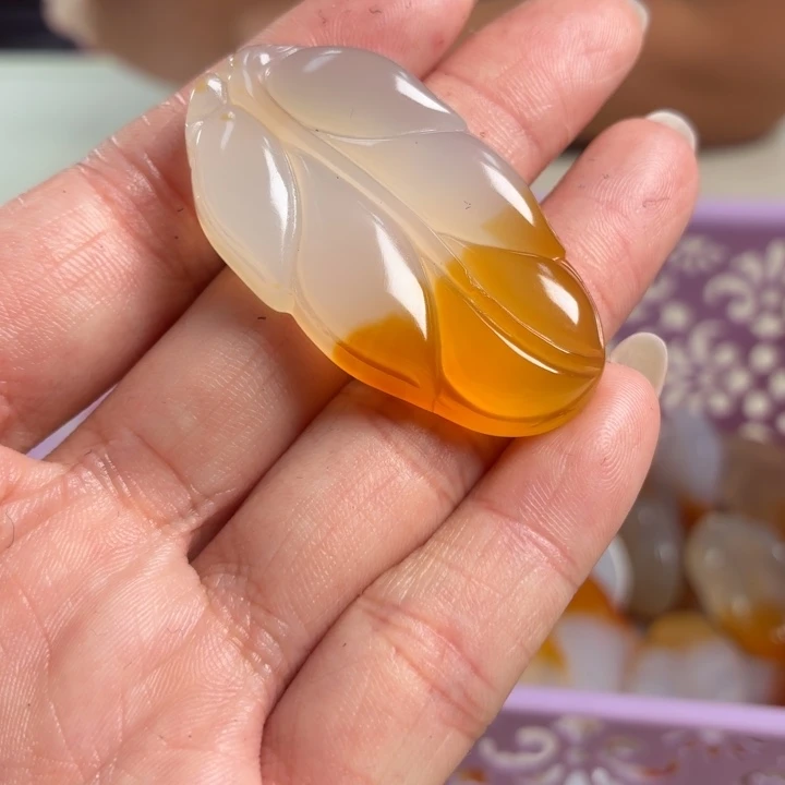 玛瑙/玉髓未镶嵌吊坠(不含链)