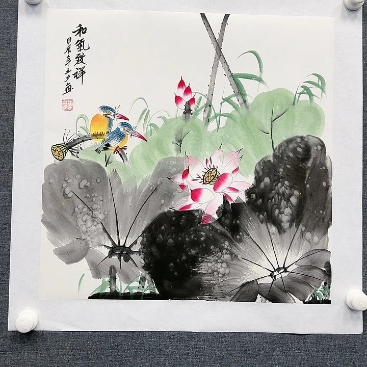 国画书画作品多次