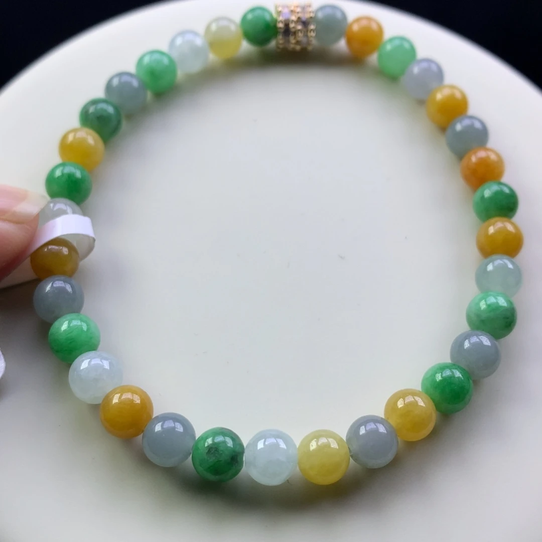 未镶嵌手链翡翠卡5.5