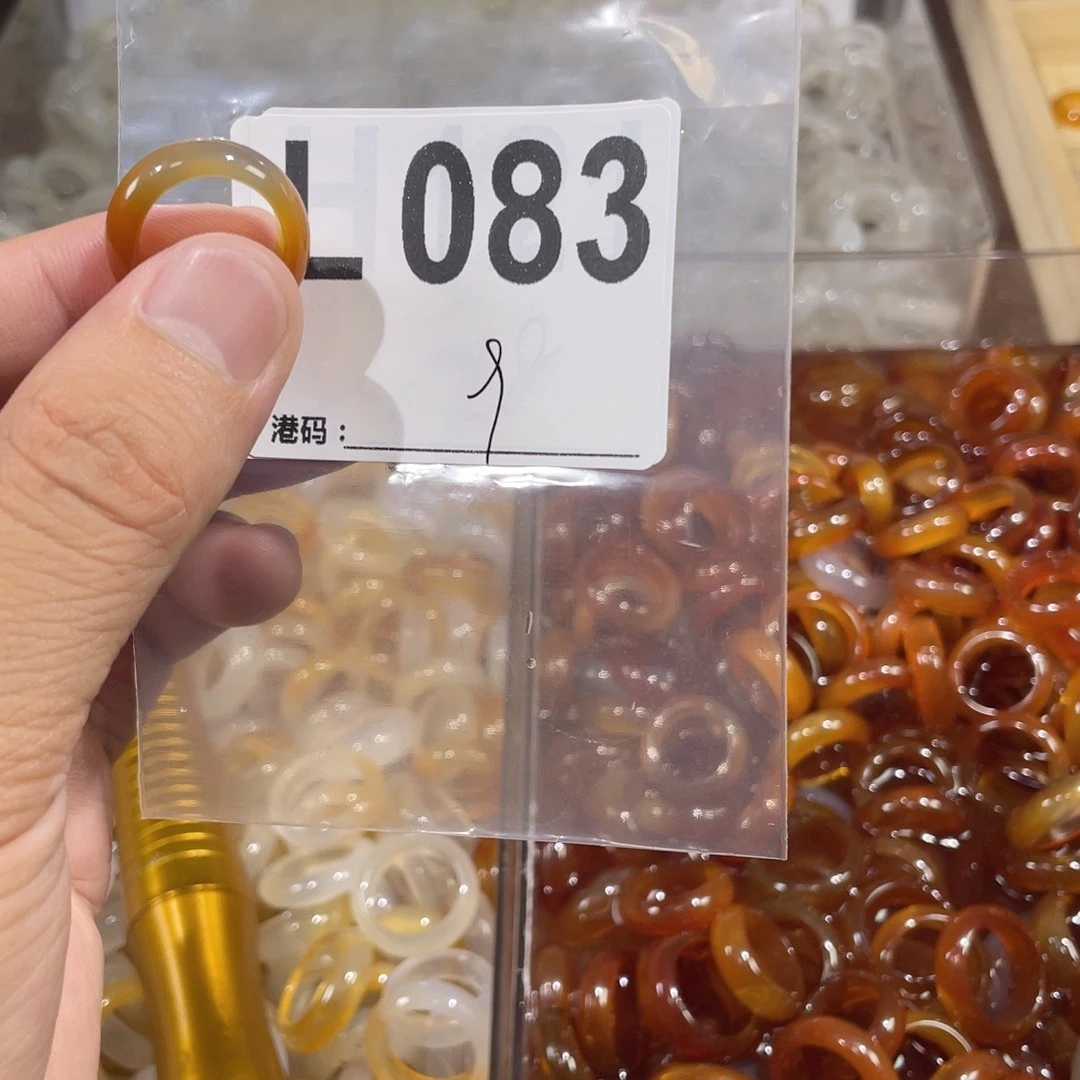未镶嵌戒指玛瑙/玉髓083