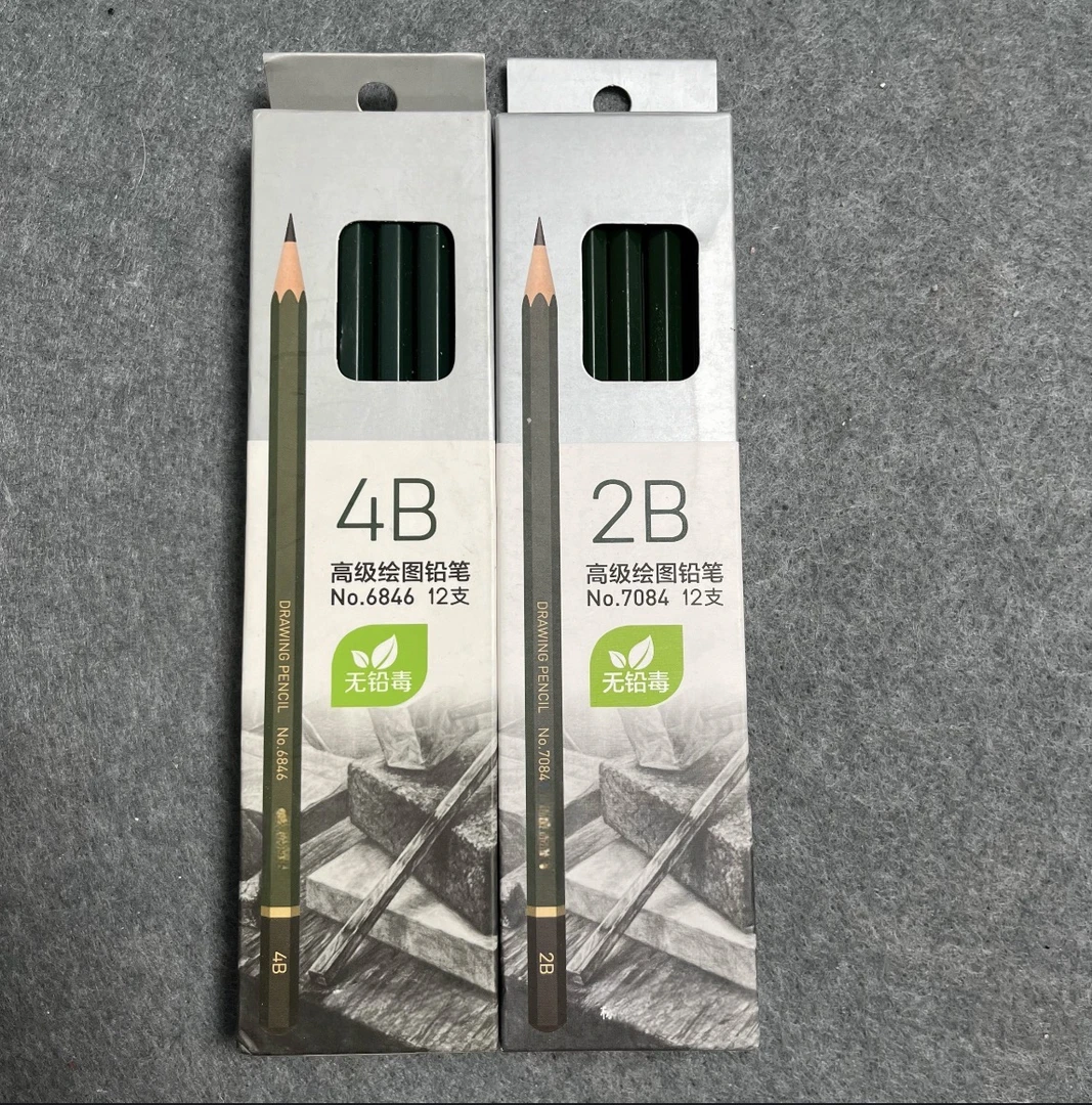 F52 六角杆绘图铅笔(12支装)