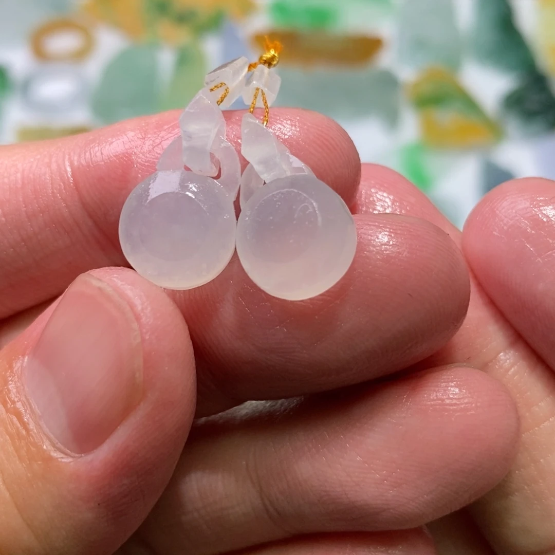 用***1定制翡翠未镶嵌吊坠