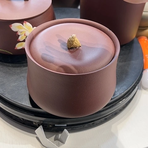 【闪购商品】紫砂茶叶罐潘*江
