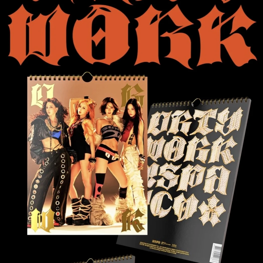 【国内现货】 aespa回归新专-  Dirty Work 全新未拆 正版 吒 画册