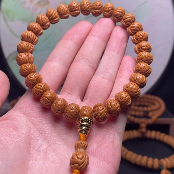 财***气手串桃核13蟠桃手持