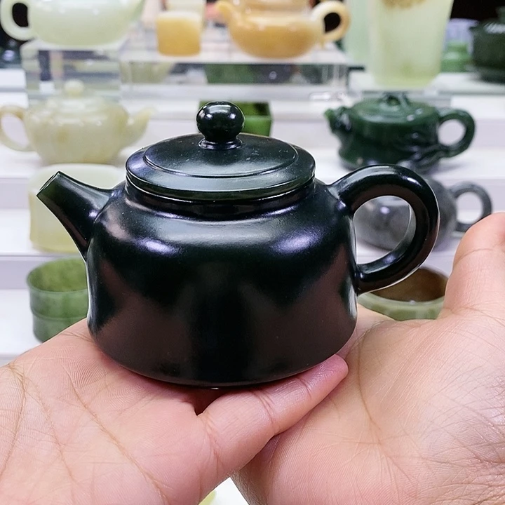 未镶嵌和田玉挂件茶壶