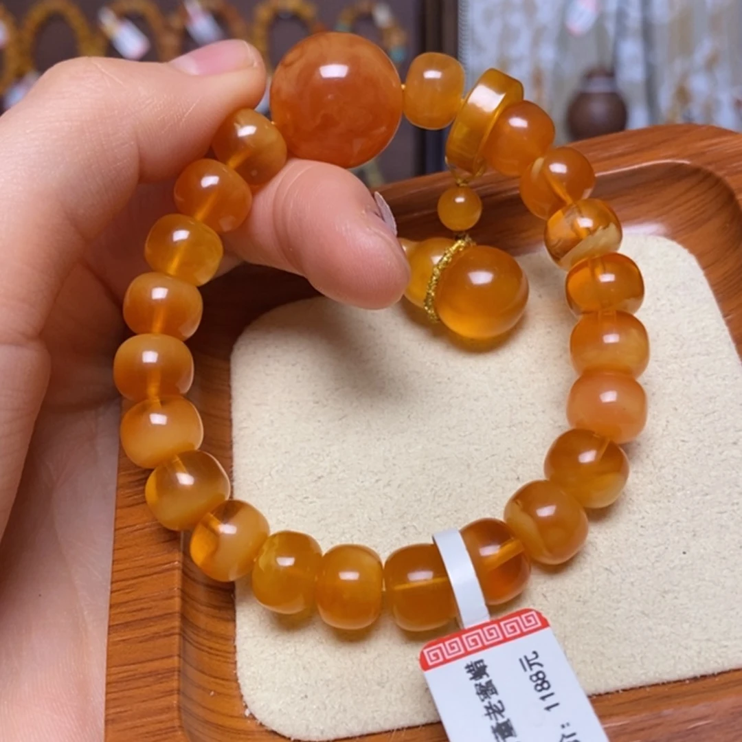 【闪购商品】手链蜜蜡未镶嵌手串