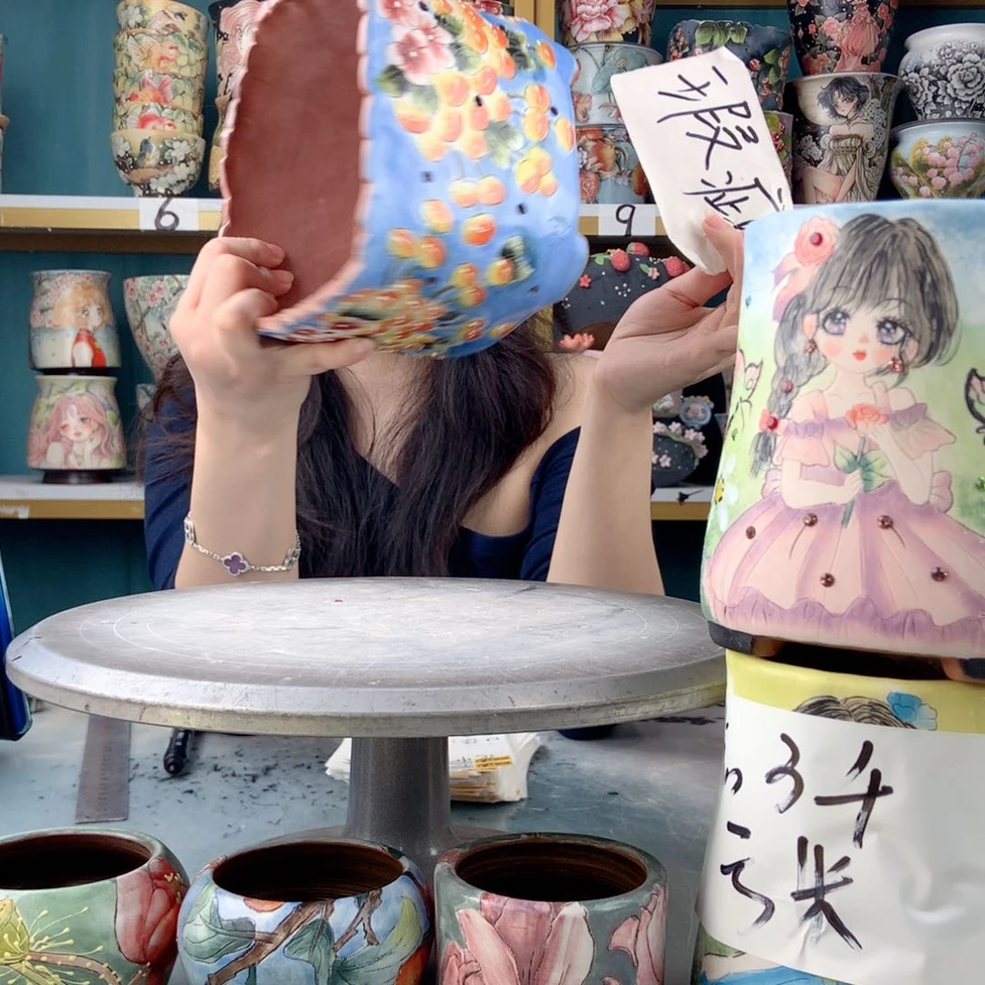 罐景德镇手工瑕疵172